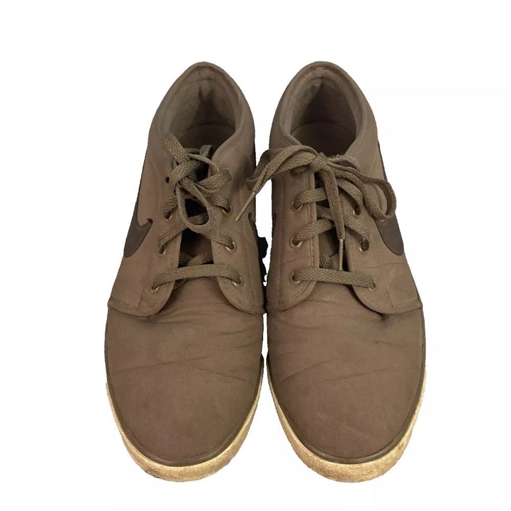 NIKE Shoes Mens 11 Brown Gray Low Top Y2k 2011 Athletic Sneakers 11 443687-200